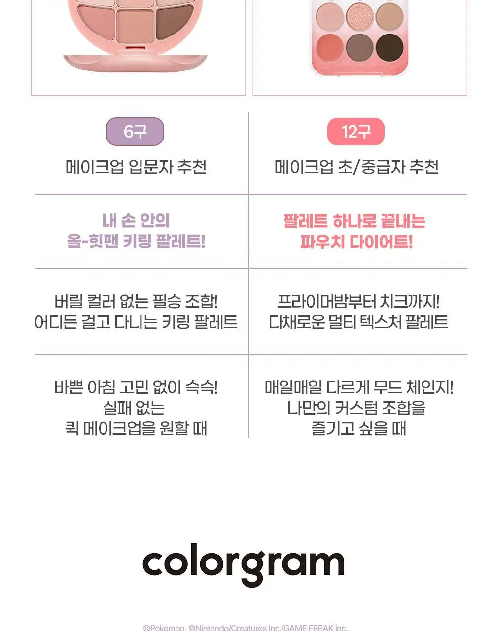 [5월 올영픽/포켓몬 에디션/NEW]컬러그램 포켓링 아이 팔레트 5COLOR 상세페이지 24